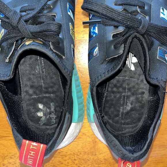 HER STUDIO LONDON X ADIDAS NMD R1 WOMEN’S 11 NEOPRENE LACE-UP ATHLETIC SHOES - Picture 10 of 12